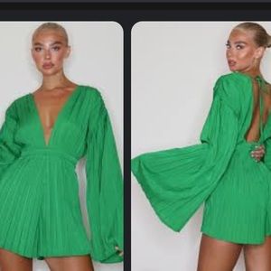 Green Esmerald Romper